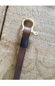 Leather lanyard