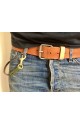 Leather belt